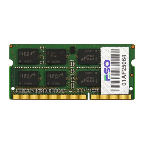رم لپ تاپ 8 گیگ Micron Technology DDR3-PC3L-1866-14900 MHZ 1.35V شش ماه گارانتی
