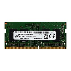 رم لپ تاپ 4 گیگ Micron Technology DDR4-2400 MHz 1.2V شش ماه گارانتی