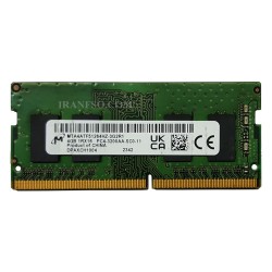 رم لپ تاپ 4 گیگ Micron Technology DDR4-3200 MHz 1.2V یک سال گارانتی