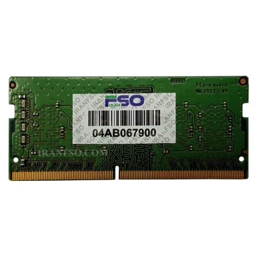 رم لپ تاپ 4 گیگ Micron Technology DDR4-3200 MHz 1.2V یک سال گارانتی