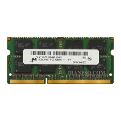 رم لپ تاپ 8 گیگ Micron Technology DDR3 1600-12800 MHz 1.5V یک سال گارانتی