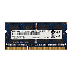 رم لپ تاپ 8 گیگ Ramaxel DDR3-PC3L-1600-12800 MHZ 1.35V یک سال گارانتی
