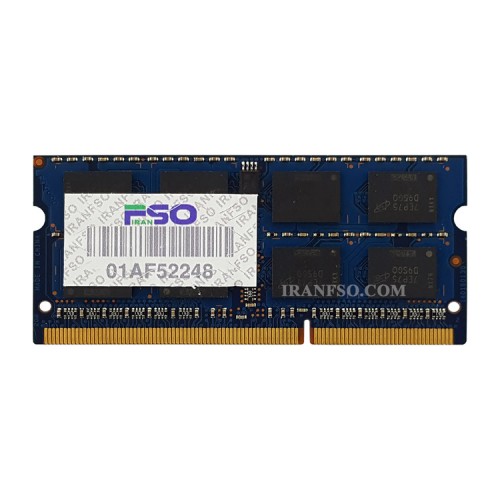 رم لپ تاپ 8 گیگ Ramaxel DDR3-PC3L-1600-12800 MHZ 1.35V یک سال گارانتی