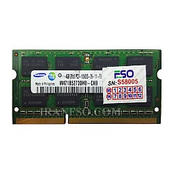 رم لپ تاپ 4 گیگ سامسونگ DDR3-1333-10600 MHZ 1.5V