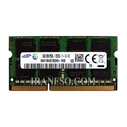 رم لپ تاپ 8 گیگ سامسونگ DDR3-PC3L 1600-12800 MHZ 1.35V