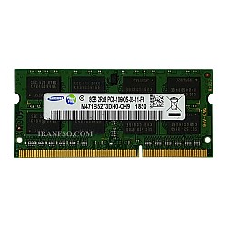 رم لپ تاپ 8 گیگ سامسونگ DDR3-1333-10600 MHZ 1.5V