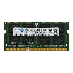 رم لپ تاپ 8 گیگ سامسونگ DDR3-1600-12800 MHZ 1.5V شش ماه گارانتی