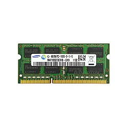 رم لپ تاپ 4 گیگ سامسونگ DDR3-1333-10600 MHZ 1.5V شش ماه گارانتی