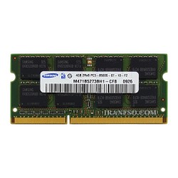 رم لپ تاپ 4 گیگ سامسونگ DDR3 1066-8500 MHz 1.5V شش ماه گارانتی