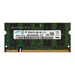 رم لپ تاپ 2 گیگ سامسونگ DDR2-800-6400 MHZ 1.8V یک ماه گارانتی