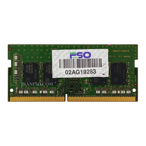 رم لپ تاپ 8 گیگ سامسونگ DDR4-2666 MHZ 1.2V شش ماه گارانتی