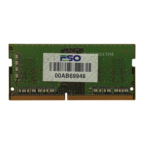رم لپ تاپ 4 گیگ Samsung DDR4-3200 MHZ 1.2V شش ماه گارانتی