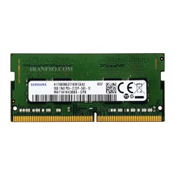 رم لپ تاپ 8 گیگ سامسونگ DDR4-2133 MHz 1.2V یک سال گارانتی
