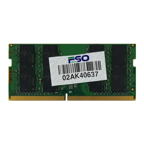 رم لپ تاپ 16 گیگ سامسونگ DDR4-2400 MHz 1.2V شش ماه گارانتی