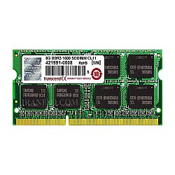 رم لپ تاپ 8 گیگ Transcend DDR3-PC3L-1600-12800 MHZ 1.35V