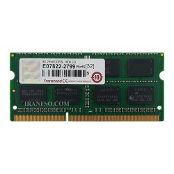 رم لپ تاپ 8 گیگ Transcend DDR3-PC3L 1600-12800 MHz 1.35V یکسال گارانتی