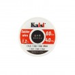 سیم قلع 0.5 میلیمتر KAISI 40gr-Sn60-Pb40 فلکس 1.2 درصد