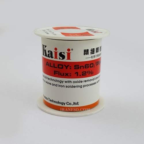 توپ قلع 0.4 میلیمتر KAISI 140gr-Sn60-Pb40 فلکس 1.2 درصد