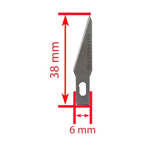 تیغ کاتر 38x6mm