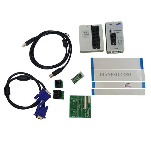 پروگرمر لپ تاپ همراه با تبدیل پروگرام I/O از طریق کیبرد RT809F
