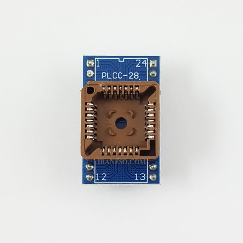تبدیل پروگرمر 28 پایه ZIF PLCC-28
