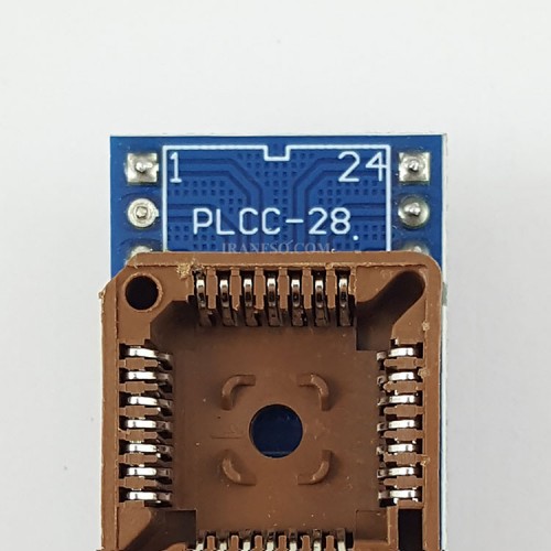 تبدیل پروگرمر 28 پایه ZIF PLCC-28