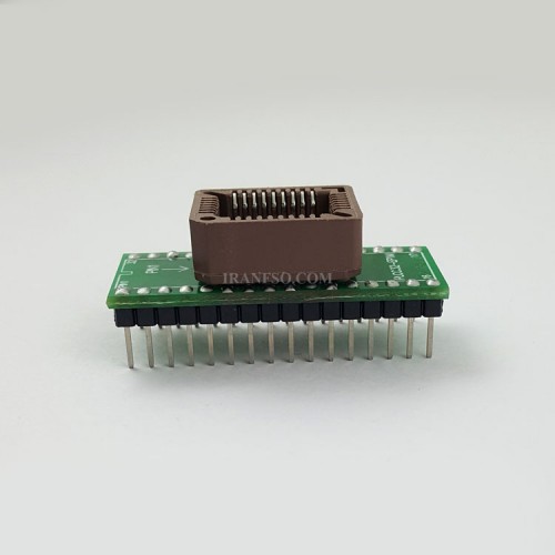 تبدیل پروگرمر 32 پایه ZIF PLCC32-EP1M