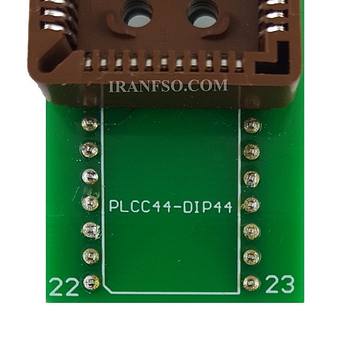 تبدیل پروگرمر 44 پایه ZIF PLCC44 DIP44