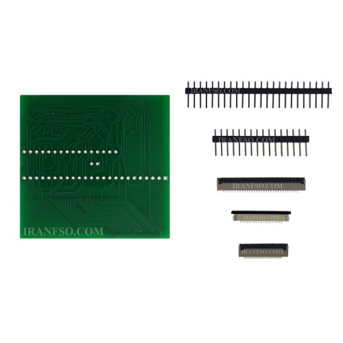 تبدیل پروگرمر کیبردی Zif ITE برای RT809 سه سوکت