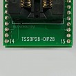 تبدیل پروگرمر 28 پایه ZIF TSSOP28-DIP28 0.65