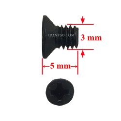 پیچ M3x5 سرتخت