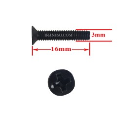 پیچ M3x16 پک 10 عددی