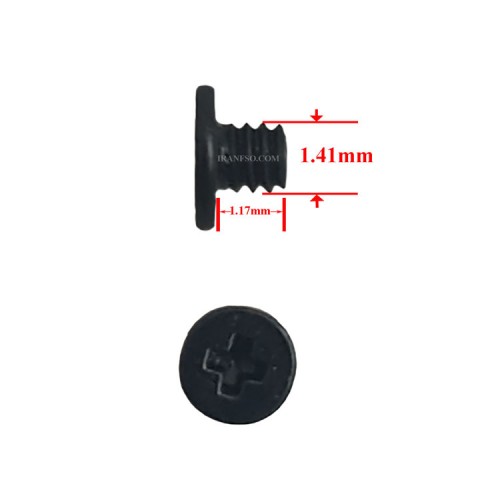 پیچ کیبرد لپ تاپ 1.41x1.17 mm برای اپل MacBook Pro A1278 پک 100 عددی