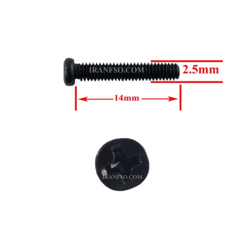 پیچ M2.5x14 پک 10 عددی