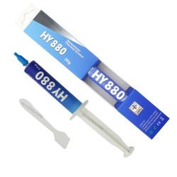خمیر سیلیکون Paste HY880-30gr سرنگی-باپک