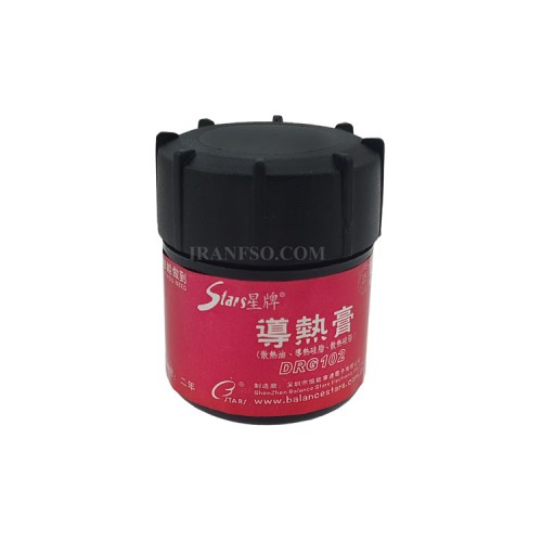 خمیر سیلیکون Silicone Compound Thermal Paste Stars DRG102-30gr