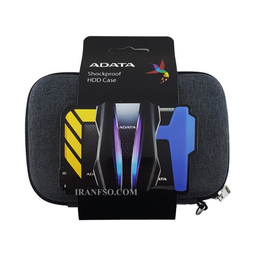 کیف هارد Adata ذغالی