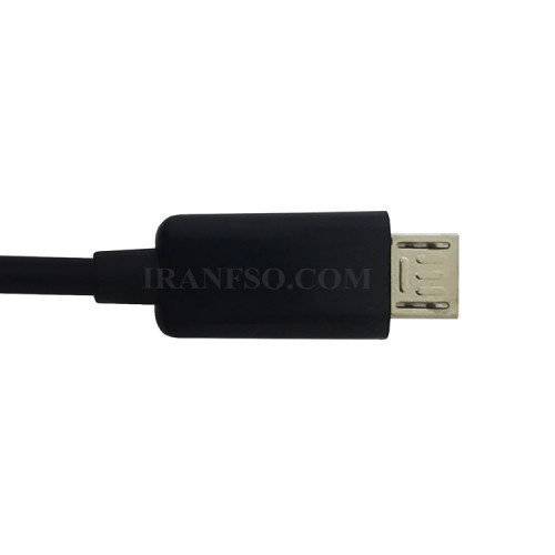 کابل تبلت و موبایل میکرو یو اس بی به OTG مشکی