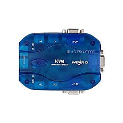 سوئیچ Wipro KVM 2Port VGA دست دوم
