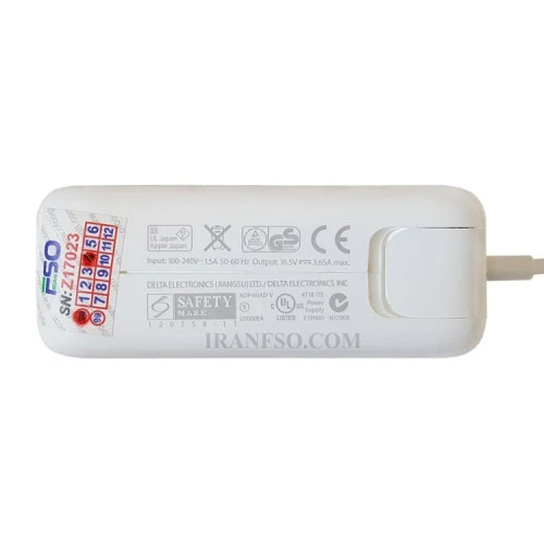 آداپتور لپ تاپ اپل Magsafe2 60W Gimo Plus با پک