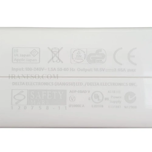 آداپتور لپ تاپ اپل Magsafe2 60W بدون پک-اورجینال