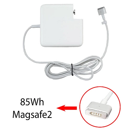 آداپتور لپ تاپ اپل Magsafe2 85W Gimo Plus بدون پک به همراه کابل