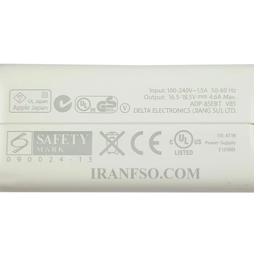 آداپتور لپ تاپ اپل Magsafe1 85W با پک