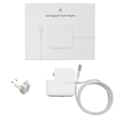 آداپتور لپ تاپ اپل Magsafe1 45W با پک
