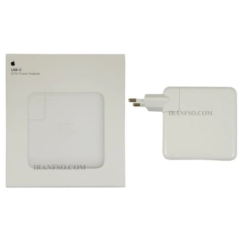 آداپتور لپ تاپ اپل Type C 87W بدون کابل