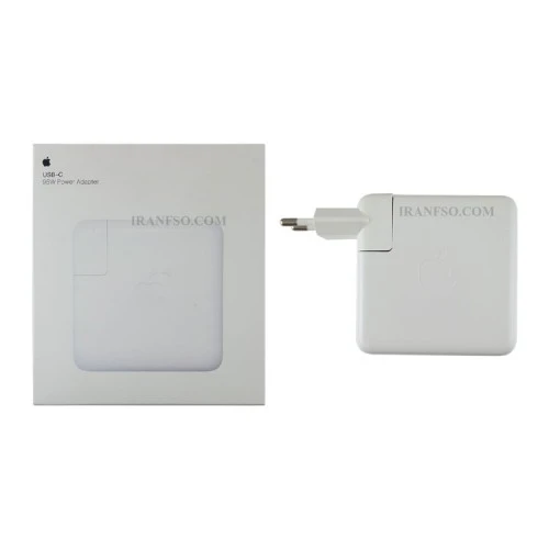 آداپتور لپ تاپ اپل Type C 96W بدون کابل-جعبه خاکی