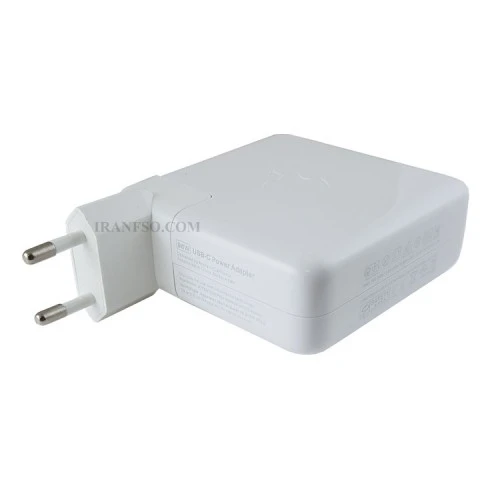 آداپتور لپ تاپ اپل Type C 96W بدون کابل-جعبه خاکی