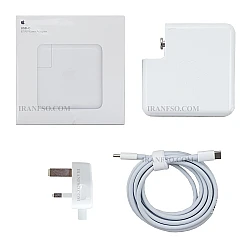 آداپتور لپ تاپ اپل Type C 61W با کابل