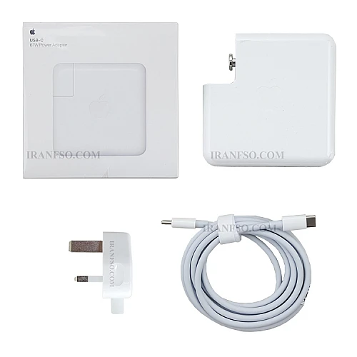 آداپتور لپ تاپ اپل Type C 61W با کابل