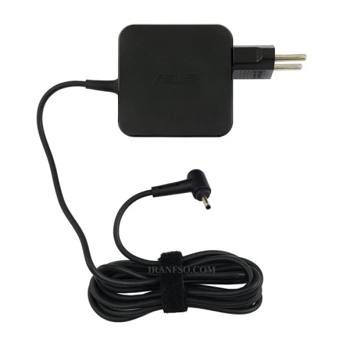 آداپتور لپ تاپ ایسوس 19V 2.37A Gimo Plus مربعی سرزنبوکی سرریز 3*1.1mm